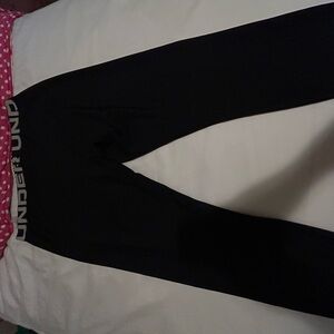 Under Armour Black and White Leggings